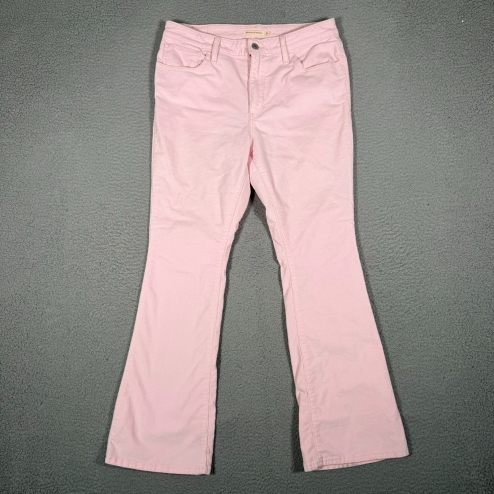 Levis Pants Womens 31x29 Pink 725 High Rise Bootcut Corduroy 5 Pocket Casual